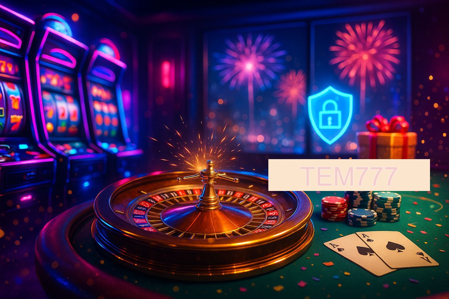 Jogos emocionantes no TEM777